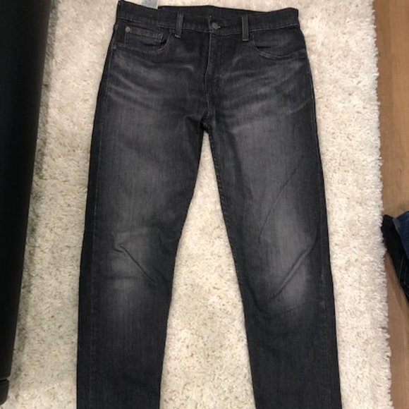Levi's 512 Slim-Tapered Dark Gray Jeans - Picture 4 of 4